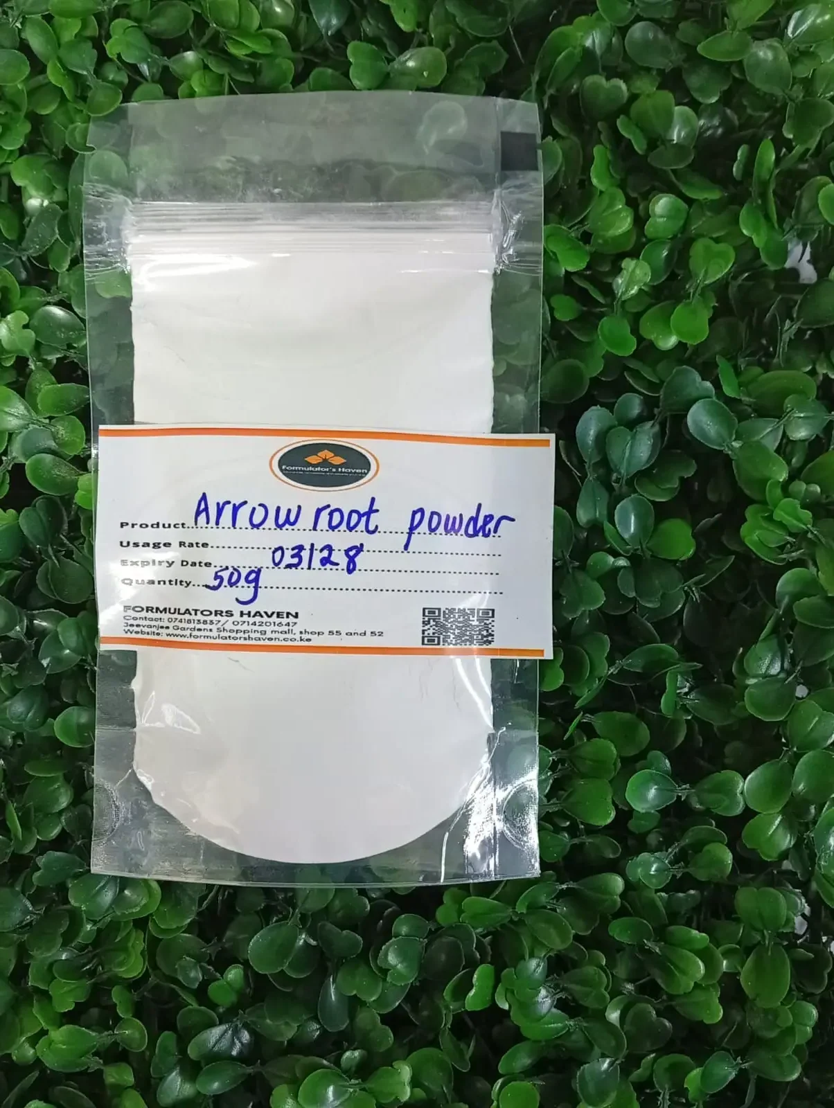 Arrowroot powder
