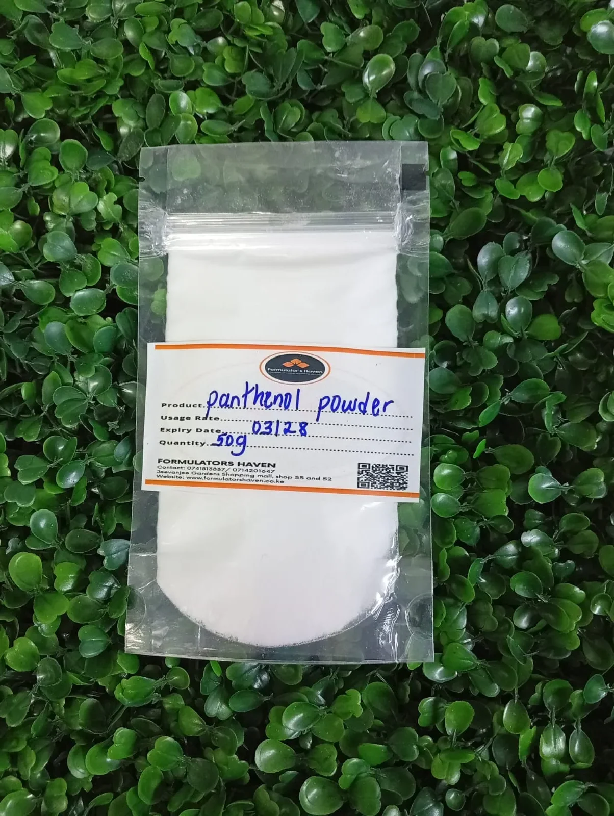 Panthenol (Provitamin B5) Powder