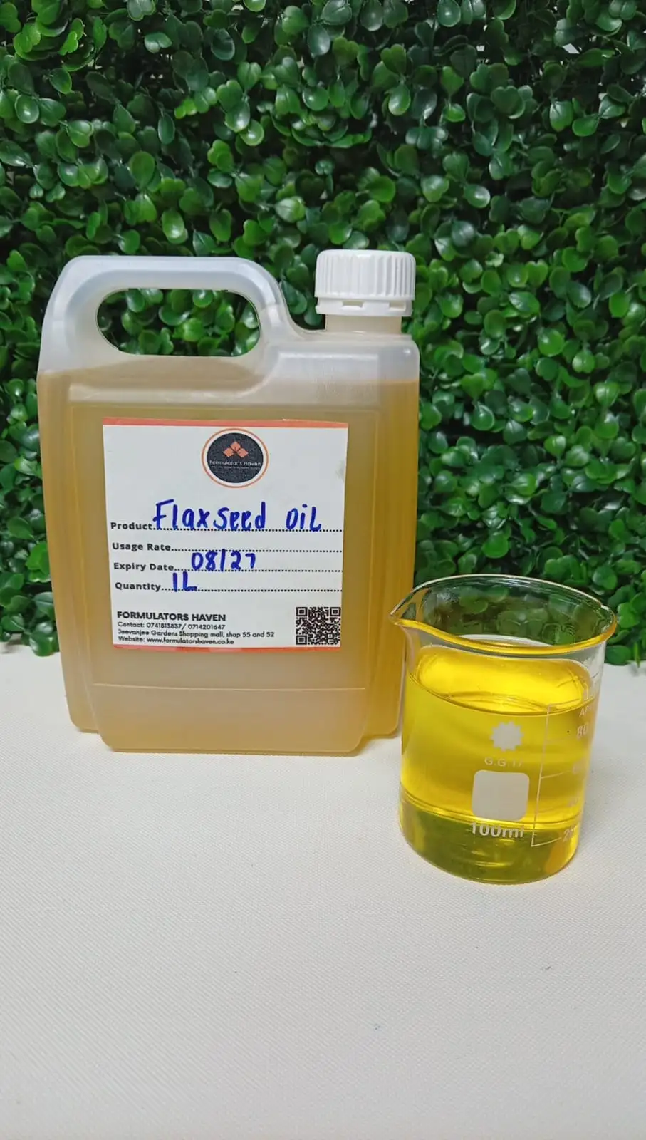 Flaxseed oil