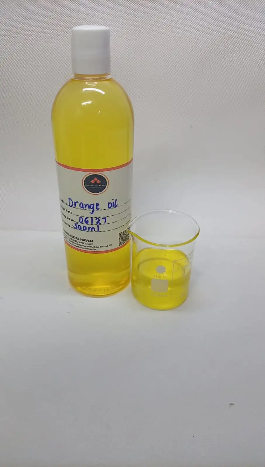 Orange Peel Infused Oil