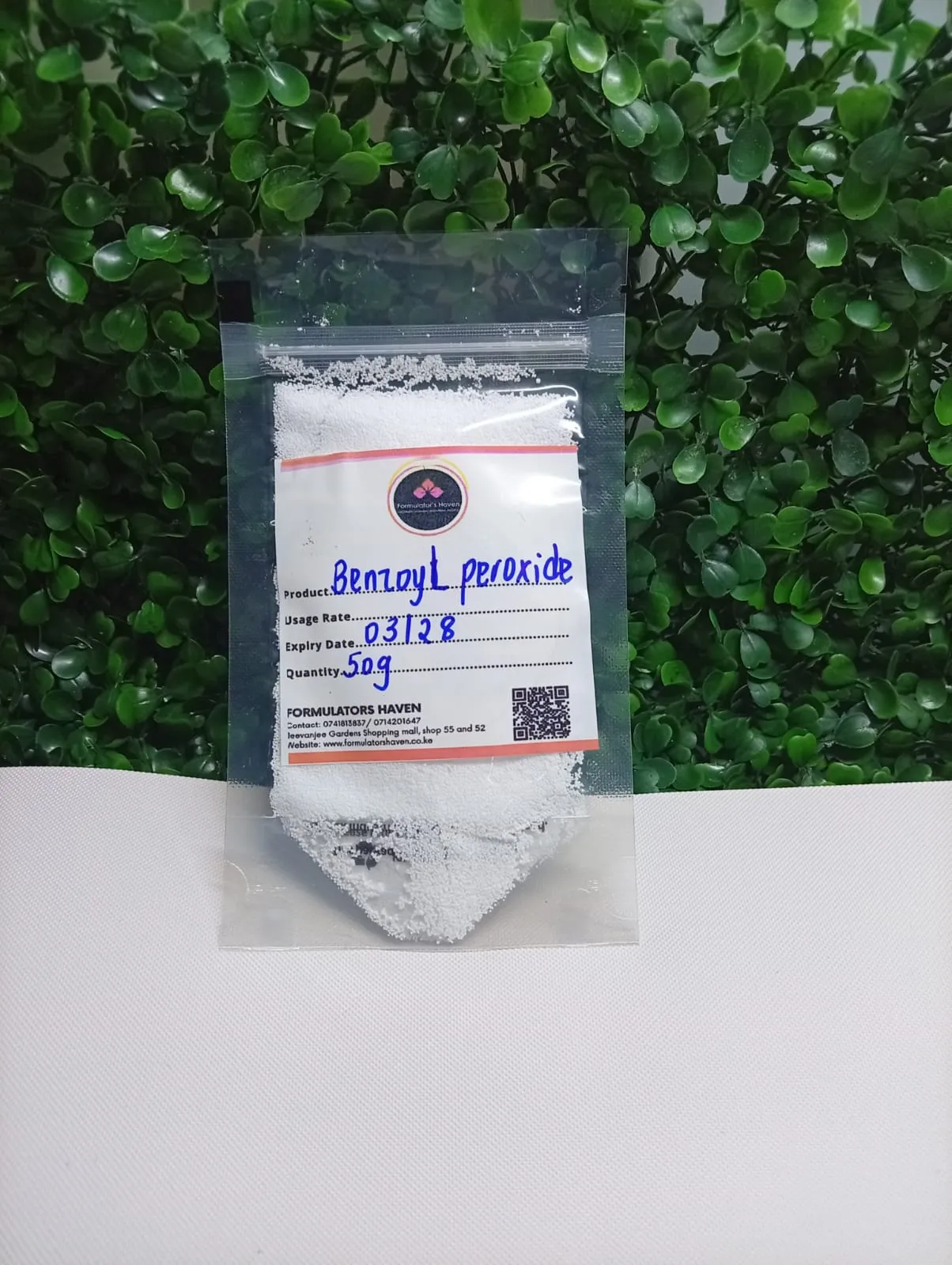 Pure Benzoyl Peroxide Powder – Intensive Clarifying Active for Blemish-Control Formulations