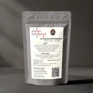Coenzyme Q10 Powder – Water-Soluble Antioxidant for Pro-Youth Serums