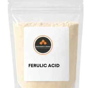 Pure Ferulic Acid Powder – High-Performance Antioxidant Stabilizer for Vitamin C Serums