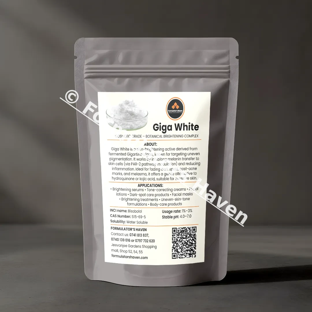Premium Giga White Powder – 7 Organic Alpine Plant Complex for Intense Skin Brightening