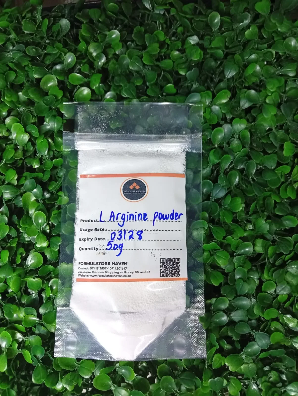 Pure L-Arginine Powder – Natural Moisturizing Factor (NMF) Active & Alkaline pH Adjuster