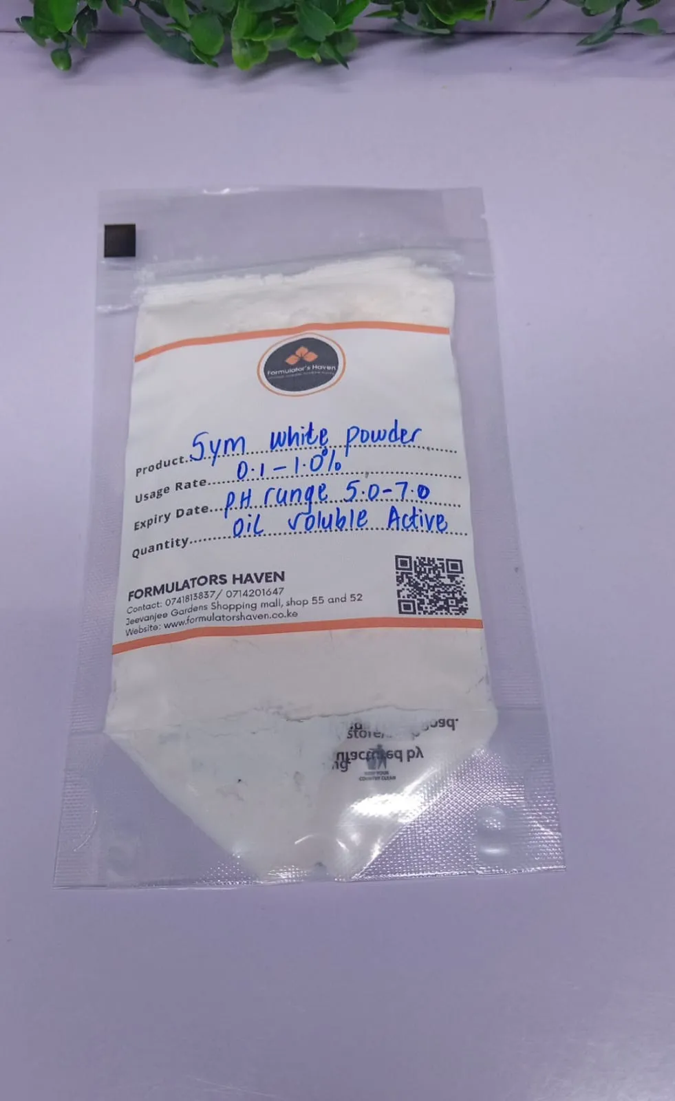 SymWhite Powder (Phenylethyl Resorcinol) – High-Potency Active for Complexion Illumination