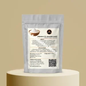 Pure L-Ascorbic Acid Powder (Vitamin C) – High-Performance Botanical Brightener for Radiant Skin