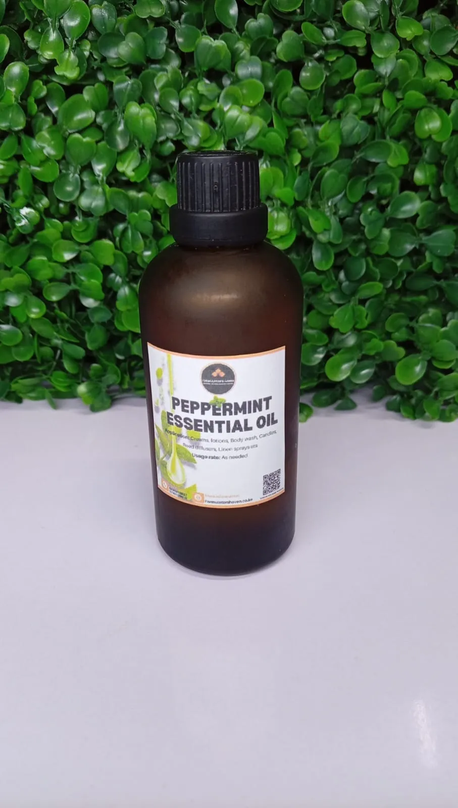 Peppermint Essential Oil – High-Menthol Sensory Cooling Active & Scalp Invigorator